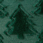 Christmas Pillow Covers 20x20 Set of 2 Green Double Christmas Tree Decorations Pillow Covers Soft Plush Faux Fur Decor for Xmas Winter Holiday Home Bedroom Sofa Cushion Cases PT-016A20
