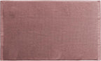 Coyuchi Classic Organic Cotton Terry Bath Mat 19"x 32", Plum Blossom, Quick-Dry, Highly Absorbent, Soft, Lightweight, 100% GOTS Certified,