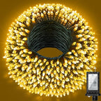 240FT Christmas Lights Outdoor, 750 LED Christmas Tree Decoration Lights with 12 Modes & Timer Memory, Dimmable Plug In Waterproof LED Xmas Light for Yard Trees Wedding Party Holiday Warm White