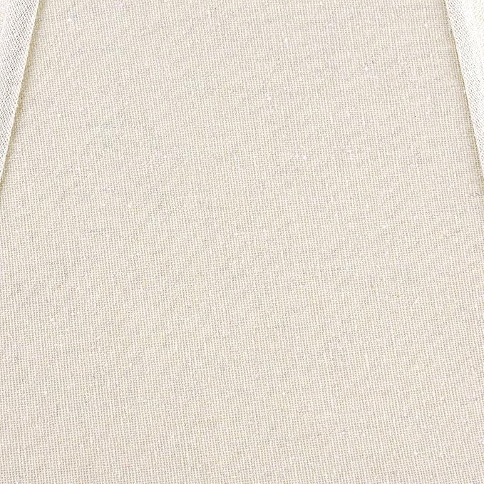 GO&SO Square Cut Corner Lampshade, 8x14x11 Inch Medium Table Lamp Shade Beige, Natural Fabric Handcrafted, Easy Assembly Required (Single) Living Room Floor Lamp Shades Replacement,Modern