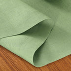 D'Moksha Homes Linen Sage Green Table Runner 120 Inches Long - 100% Pure Linen Dining Table Runner 14 x 120 Inch for Fall, Autumn and Halloween - Machine Washable