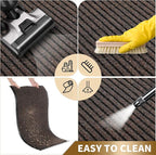 Yimobra Front Door Mat Outdoor Indoor Entrance, 100% Waterproof All-Season All Weather Doormat, Welcome Matt Outside Entry, Non Slip, Low Profile, Heavy Duty Patio Porch Floor Mats,36 x 24