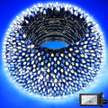 1500 LED 470FT Christmas Lights Outdoor,12 Lighting Modes Christmas String Lights with Timer, Dimmable Blue Cool White LED StringLights Waterproof for Yard Wedding Party Holiday Decor Blue&CoolWhite