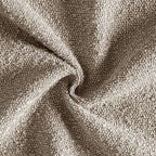 MIULEE 18x18 Inch Decorative Pillow Covers for Couch Bed Set of 2 Textured Boucle Neutral Winter Throw Pillows Light Taupe Accent Solid Cushion Pillowcases Sofa Livingroom Home Decor