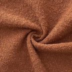 MIULEE 20x20 Inch Decorative Pillow Covers for Couch Bed Set of 2 Textured Boucle Neutral Winter Throw Pillows Rust Accent Solid Cushion Pillowcases Sofa Livingroom Home Decor