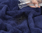 American Soft Linen Luxury 4 Piece Bath Towel Set, 600 GSM 100% Cotton Turkish Bath Towels for Bathroom, 27x54 in Extra Large Bathroom Shower Towels, Navy Blue