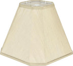 GO&SO Gold Bell Lamp Shades Set of 1 Fabric Lampshade, 6.5"Top x 13"Bottom x 11.2"Slant Height x 10.5''Vertical Height,(Spider) Modern Lamp Shade For Table & Floor Lamp Shade Replacement,Easy Assembly
