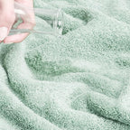 Cotton Paradise 6 Piece Towel Set, 100% Cotton Soft Absorbent Turkish Towels for Bathroom, 2 Bath Towels 2 Hand Towels 2 Washcloths, Mint Towel Set
