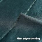 FUTEI Dark Green Chenille Decorative Throw Pillow Covers 20x20 Inch Set of 2,Soft Embossed Striped Textured Cushion Case,Modern Home Decor for Couch Bed Living Room