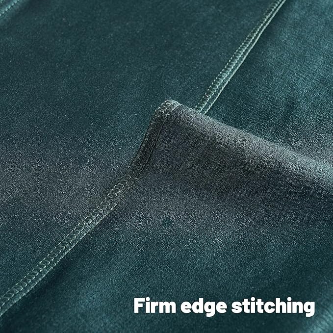FUTEI Dark Green Chenille Decorative Throw Pillow Covers 20x20 Inch Set of 2,Soft Embossed Striped Textured Cushion Case,Modern Home Decor for Couch Bed Living Room