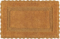 Savi Home Cotton Crochet Bathmat with Antiskid 17x24 Mustard, 100% Pure Cotton, Super Soft Bath Rug, Plush & Absorbent, Hand Tufted Heavy Weight Construction, Full Reversible Step Out Rugs