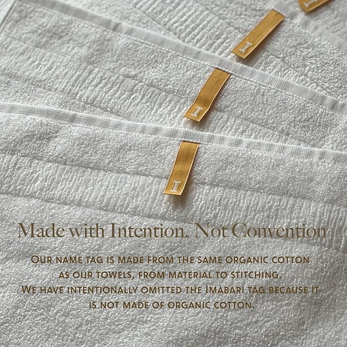 [Proof of Purity] Bath Towel, 28 x 53 inch, 100% Organic Cotton, Double-Ply Yarn 30/2, Oeko-Tex Class 1, Loop-Dense, Made in Japan, White, Pack of 1