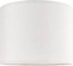 Beige Bamboo Knot Linen Textured Lamp Shades Set of 2 Large Drum Lamp Shade 16``Top x 16``Bottom x 12``High(Spider) Farmhouse Lampshade for Table Lamp & Bedside Lamp - Replacement Lampshade