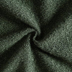 MIULEE 12x20 Inch Christmas Decorative Lumbar Throw Pillows for Bed Set of 2 Textured Boucle Neutral Winter Throw Pillow Covers Dark Green Accent Solid Pillowcases Sofa Livingroom Home Decor