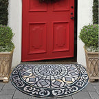 ubdyo Unique Stylish Front Door Mat - Low Pile Easy Fit Door Matt - Muddy Dirt Trapping Welcome Mat, Heavy Duty Doormat Outdoor Entrance - Sweet Home Gift - Doormat Indoor Entrance - Large 23” x 36”