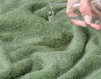 American Soft Linen Luxury 4 Piece Bath Towel Set, 600 GSM 100% Cotton Turkish Bath Towels for Bathroom, 27x54 in Large Bathroom Shower Towels, Sage Green