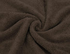 American Soft Linen Premium 3 Piece Towel Set, 1 Bath Towel 1 Hand Towel 1 Washcloth, 600 GSM 100% Cotton Turkish Towels for Bathroom, Brown Towel Set
