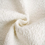 Foindtower Pack of 2 Textured Boucle Throw Pillow Covers Accent Solid Pillow Cases Cozy Soft Decorative Couch Cushion Case for Chair Sofa Bedroom Living Room Home Decor, 20 x 12 Inch,White