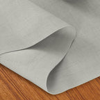 D'Moksha Homes Linen Silver Grey Table Runner 72 Inches Long - 100% Pure Linen 14 x 72 Inch Table Runner for Dining, Fall, Autumn and Halloween - Machine Washable