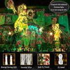 KNONEW Outdoor Christmas Lights 500 LED 197ft String Lights 8 Modes & Memory Fairy Light Plug in Waterproof LED String Lights for Xmas Yard Tree Wedding Decoration (Red and Green)