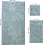 SKL Home CloudSoft Cotton Luxury 6 Pc Towel Set for Bath & Gift, Teal