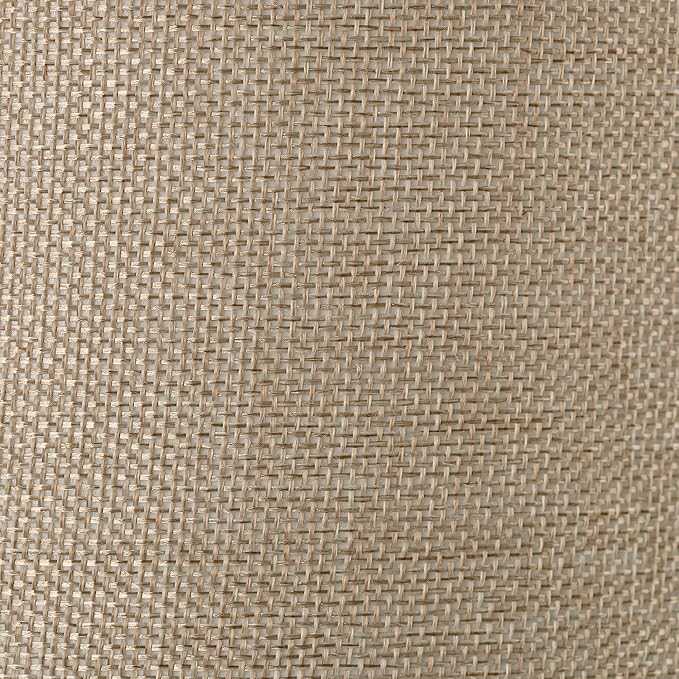 GLOBE Electric 65906 62" Floor Lamp, Light Faux Wood, Jute Shade, On/Off Rotary Switch on Socket