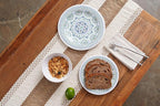 Blue Medallion 12-Piece Melamine Dinnerware Set