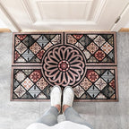 Durable Heavy Duty Front Door Mat - 24"x36" Large Outdoor Welcome Mat Non-Slip Rubber Entrance Door Mat Apply to Home High Traffic Area,Porch, Patio, Farmhouse，Entryway Floor Mats
