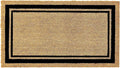 KANKUN Coco Coir Door Mat with Heavy Duty Backing, Welcome Doormat (17" x 30"), Doormat Entrance (Welcome Box)