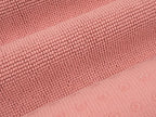 Cotton Paradise 100% Cotton Non Slip Bath Mats for Bathroom, 17x24 inch Soft Absorbent Quick Dry Machine Washable Floor Bath Mat, Coral