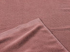 Coyuchi Classic Organic Cotton Terry Bath Mat 19"x 32", Plum Blossom, Quick-Dry, Highly Absorbent, Soft, Lightweight, 100% GOTS Certified,