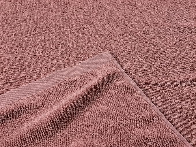 Coyuchi Classic Organic Cotton Terry Bath Mat 19"x 32", Plum Blossom, Quick-Dry, Highly Absorbent, Soft, Lightweight, 100% GOTS Certified,