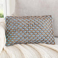 Boho Living Jada Decorative Throw, (1) 12" x 20" Pillow Cover, Light Blue