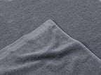 Coyuchi Classic Organic Cotton Terry Bath Mat 19"x 32", Graphite, Quick-Dry, Highly Absorbent, Soft, Lightweight, 100% GOTS Certified,