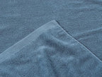 Coyuchi Classic Organic Cotton Terry Bath Mat 19"x 32", Cerulean, Quick-Dry, Highly Absorbent, Soft, Lightweight, 100% GOTS Certified,